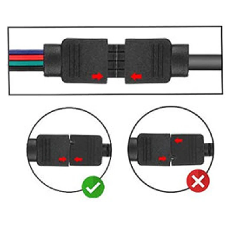 ریسه ال ای دی استریپ مدل RGB 3528 طول 5 متر