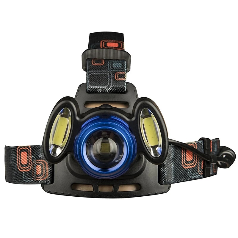 چراغ پیشانی هدلایت مدل rotary zoom سه لامپ