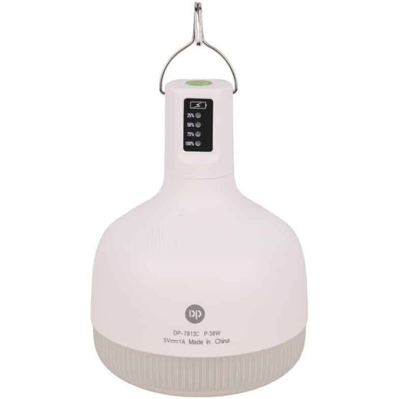 چراغ اضطراری دی پی مدل DP-7813 ظرفیت 38 وات با نور مهتابی