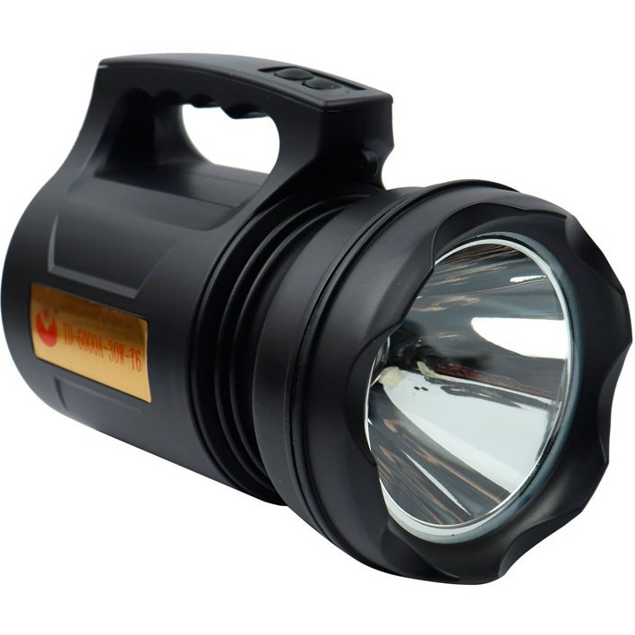 نورافکن شارژی تی دی مدل TD-6000A ظرفیت 30 وات نور مهتابی با برد 500 متر