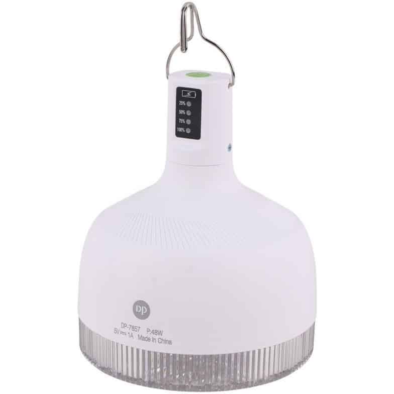 چراغ اضطراری شارژی دی پی مدل DP-7857 ظرفیت 48 وات مهتابی