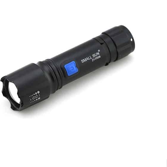 چراغ قوه دستی اسمال سان مدل ZY-P008 زوم دار 2200 لومن