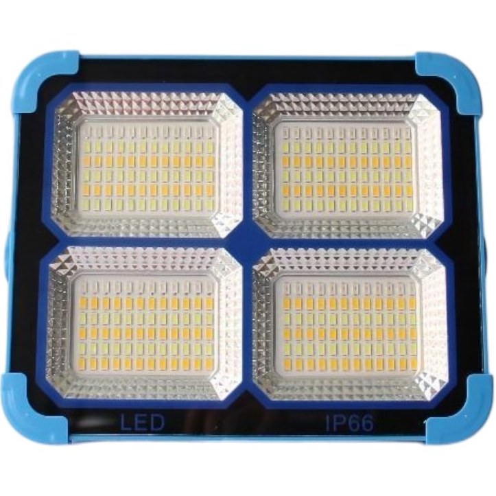 پروژکتور خورشیدی YK-918 ظرفیت 100 وات با پنل خورشیدی